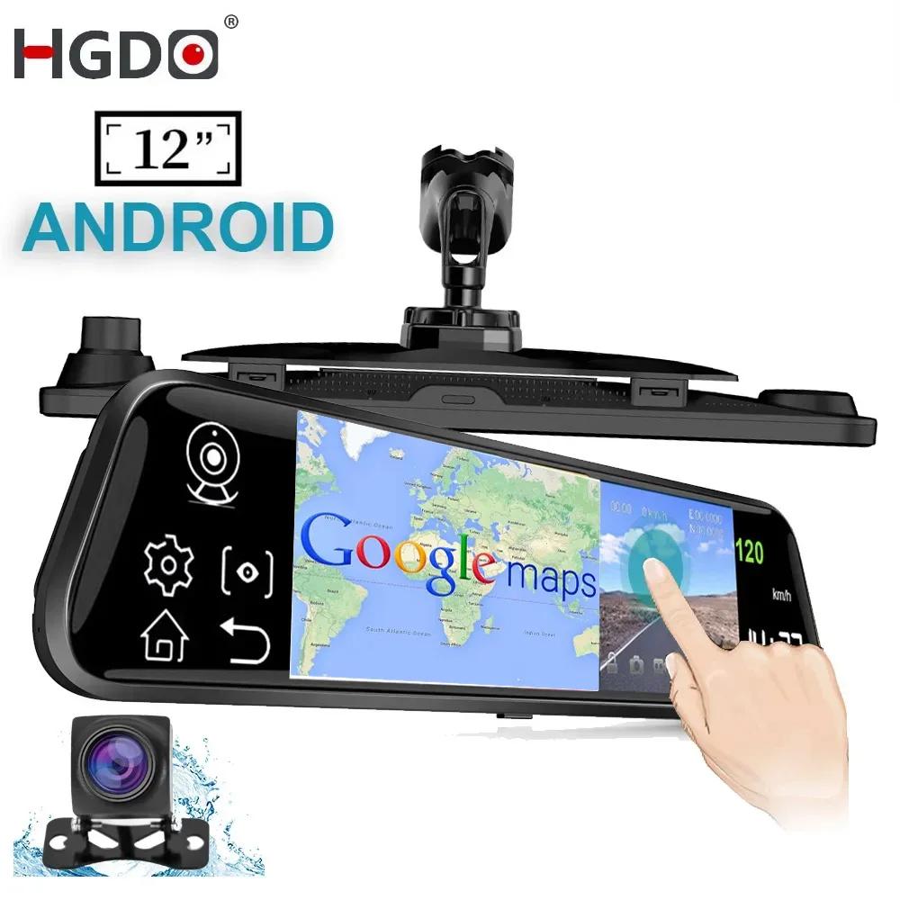 HGDO12 ġ 4G  DVR, ȵ̵ GPS, ׺̼, ڵ , FHD, 1080P ̷  ī޶,   ڴ  ķ, 3 in 1
